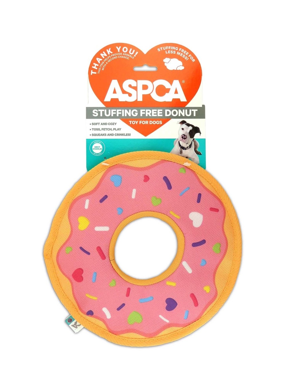 Donut Dog Toy | Stuffing Free